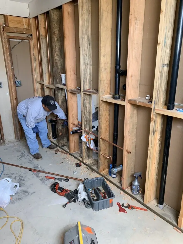 Commercial rough-in plumbing for Gas Line Repair in North St. Paul